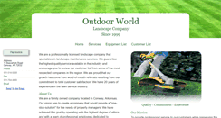 Desktop Screenshot of outdoorworldinc.com